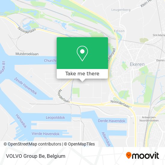 VOLVO Group Be map