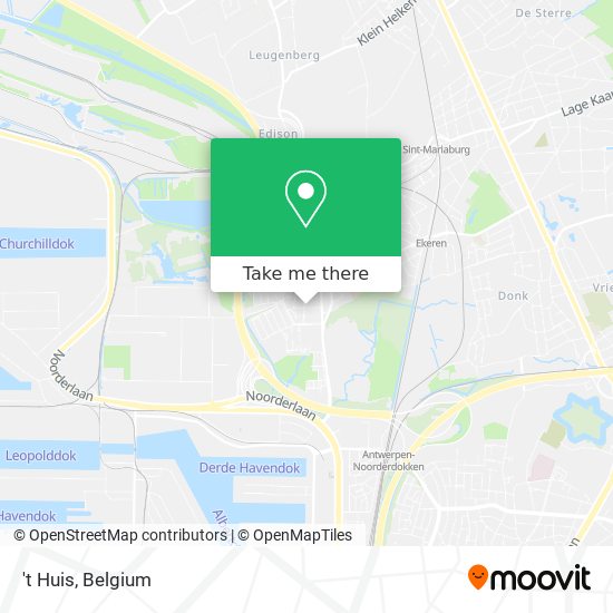 't Huis map