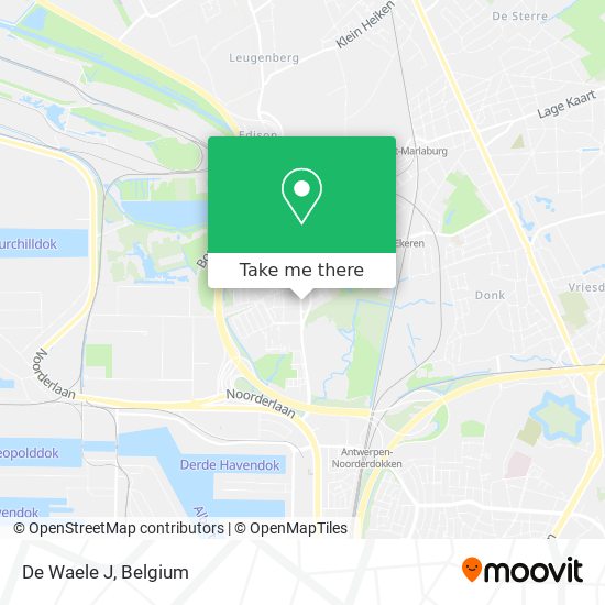 De Waele J map