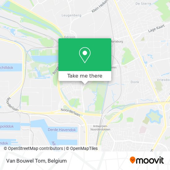 Van Bouwel Tom map