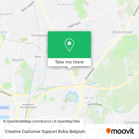 Creative Customer Support Bvba plan