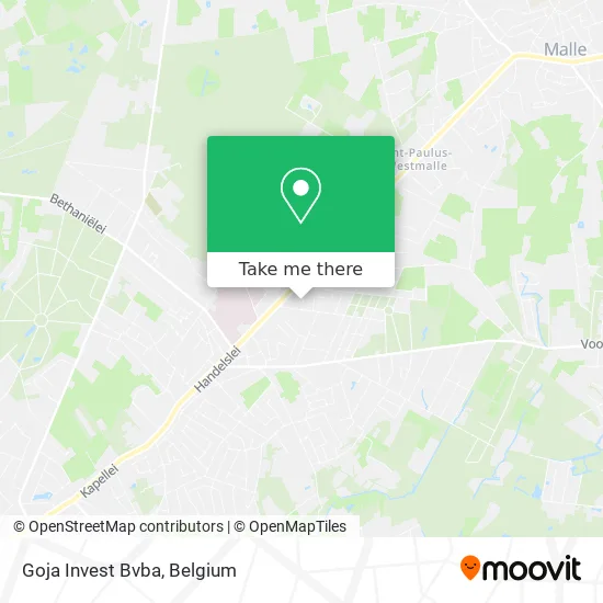 Goja Invest Bvba map
