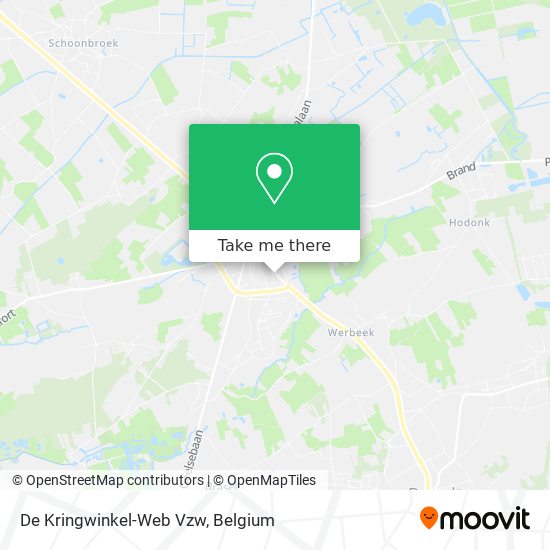 De Kringwinkel-Web Vzw plan