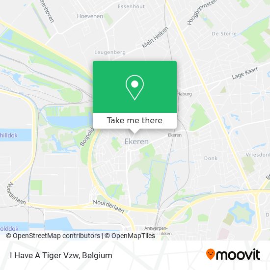 I Have A Tiger Vzw map