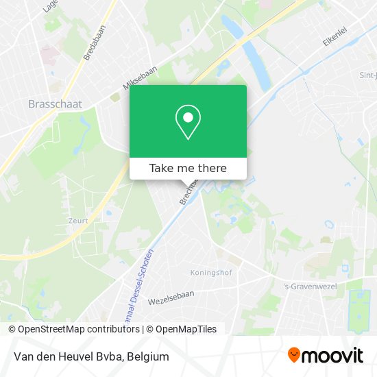 Van den Heuvel Bvba map