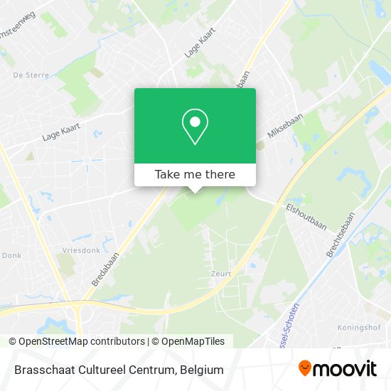 Brasschaat Cultureel Centrum plan