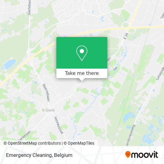 Emergency Cleaning map