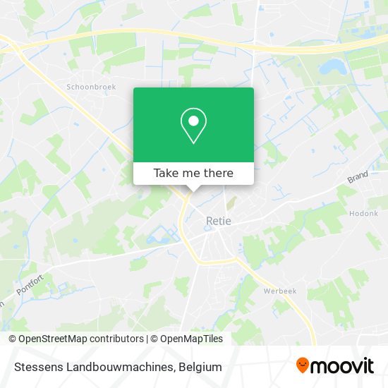 Stessens Landbouwmachines map