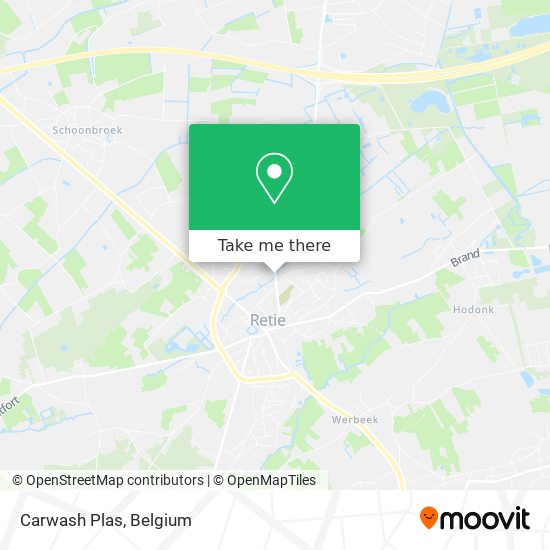 Carwash Plas map