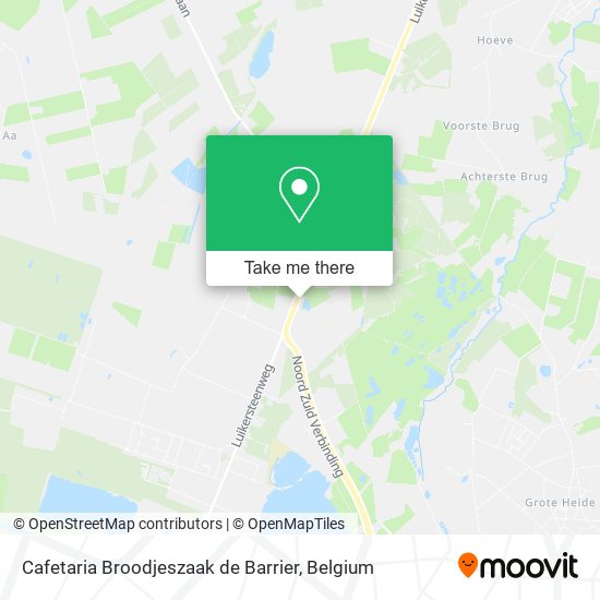 Cafetaria Broodjeszaak de Barrier map