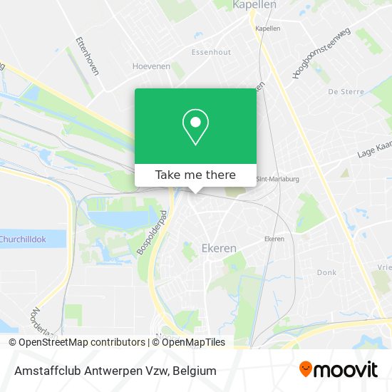 Amstaffclub Antwerpen Vzw map