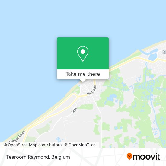Tearoom Raymond map