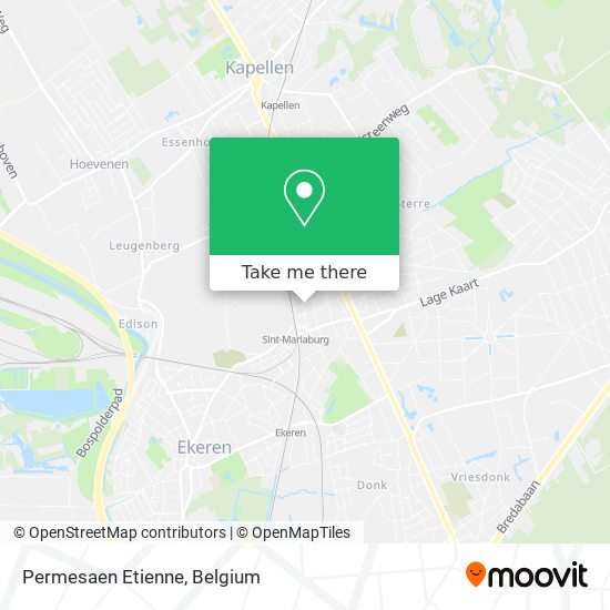 Permesaen Etienne plan