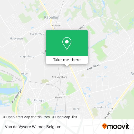 Van de Vyvere Wilmar plan