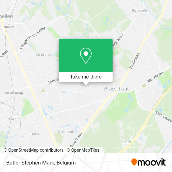 Butler Stephen Mark map