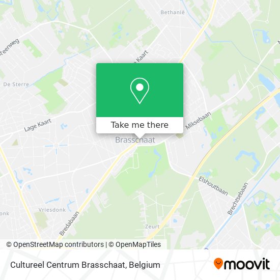 Cultureel Centrum Brasschaat map