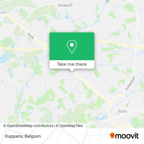 Kuppens map