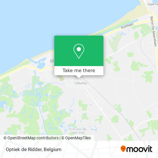 Optiek de Ridder plan