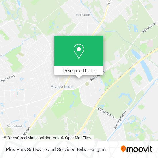 Plus Plus Software and Services Bvba map