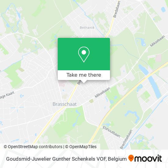 Goudsmid-Juwelier Gunther Schenkels VOF map