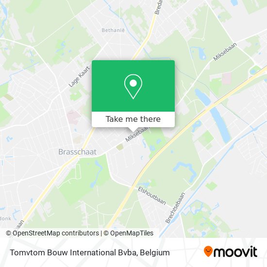 Tomvtom Bouw International Bvba plan