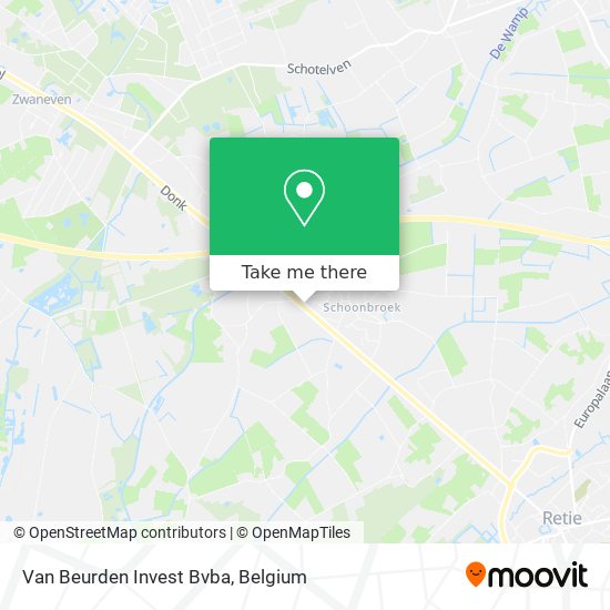 Van Beurden Invest Bvba map