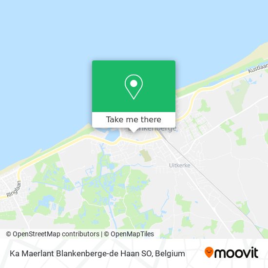 Ka Maerlant Blankenberge-de Haan SO map