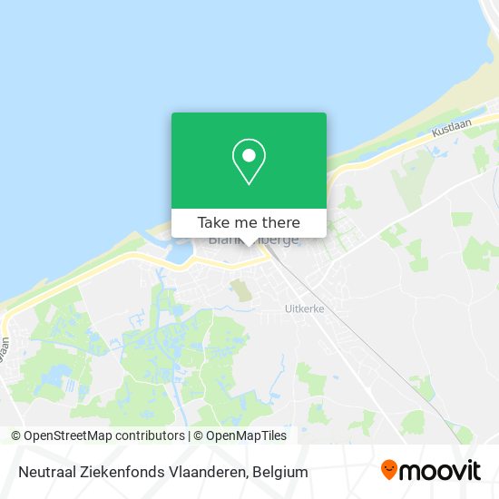 Neutraal Ziekenfonds Vlaanderen map