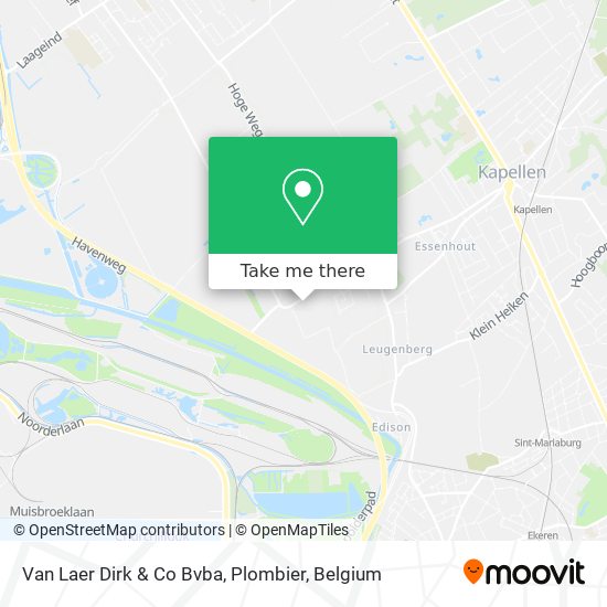 Van Laer Dirk & Co Bvba, Plombier map