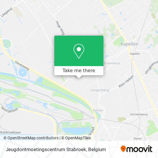 Jeugdontmoetingscentrum Stabroek map