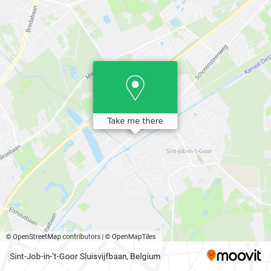 Sint-Job-in-'t-Goor Sluisvijfbaan map