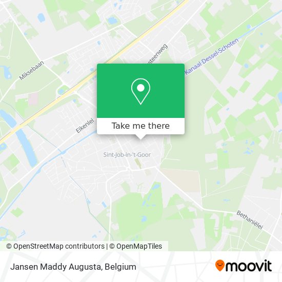 Jansen Maddy Augusta map