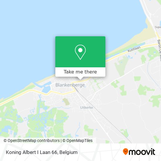 Koning Albert I Laan 66 map