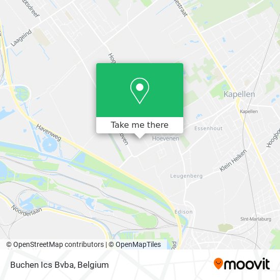 Buchen Ics Bvba map
