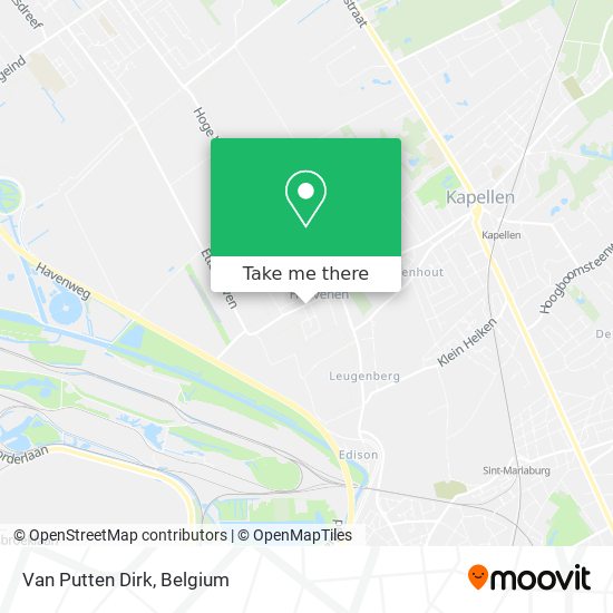 Van Putten Dirk map