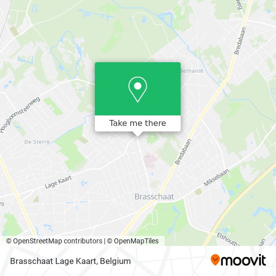 Brasschaat Lage Kaart map