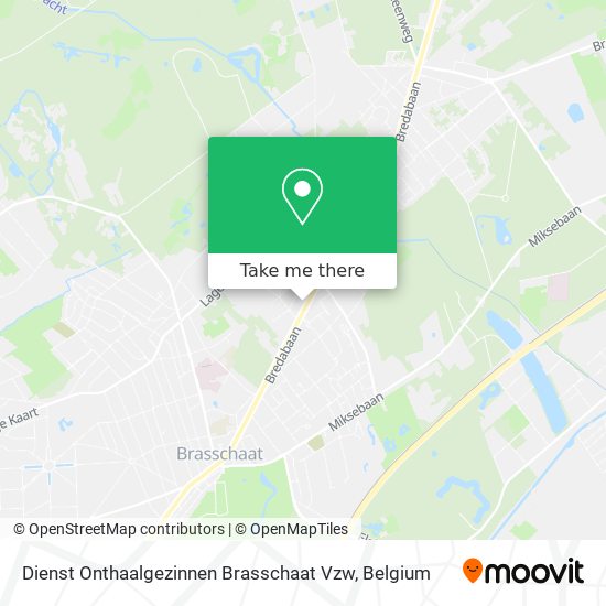 Dienst Onthaalgezinnen Brasschaat Vzw plan