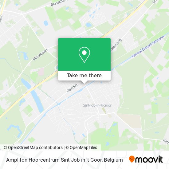 Amplifon Hoorcentrum Sint Job in 't Goor map