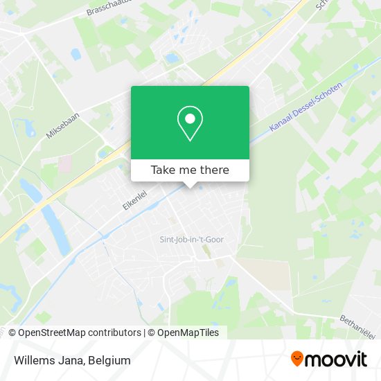 Willems Jana map