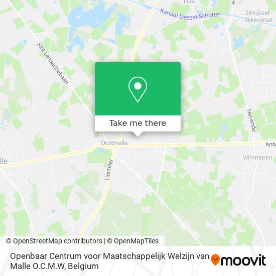 Openbaar Centrum voor Maatschappelijk Welzijn van Malle O.C.M.W map