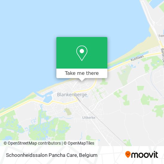 Schoonheidssalon Pancha Care map