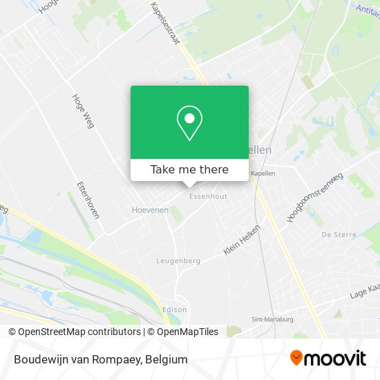 Boudewijn van Rompaey plan