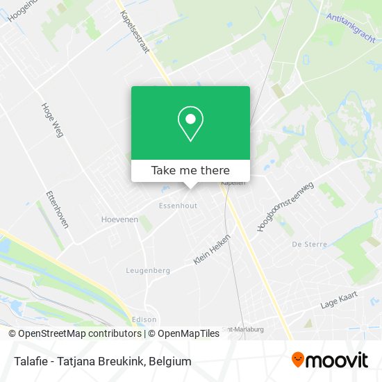 Talafie - Tatjana Breukink map