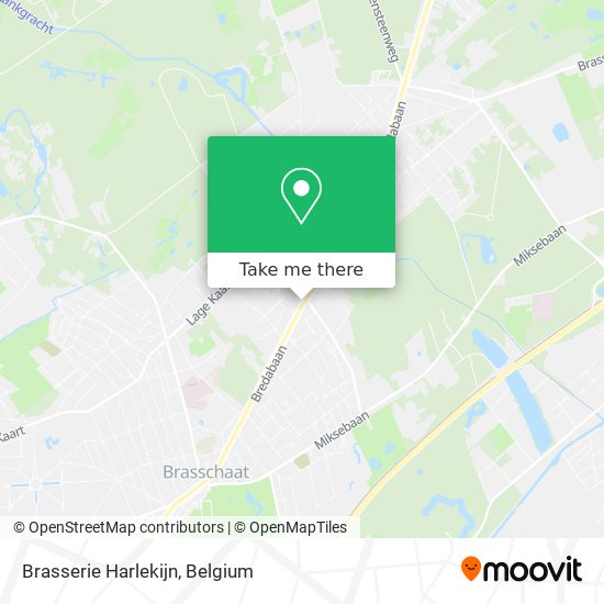 Brasserie Harlekijn plan