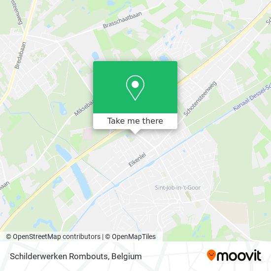 Schilderwerken Rombouts map