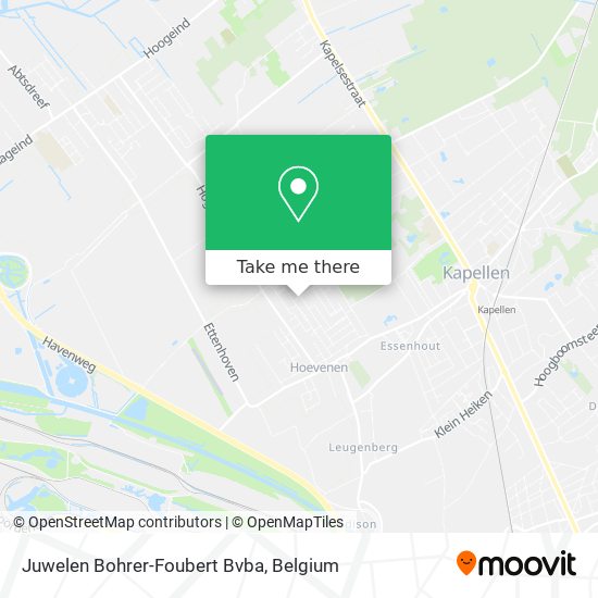 Juwelen Bohrer-Foubert Bvba map