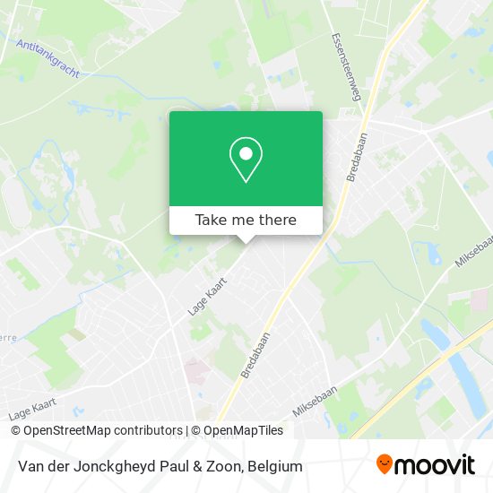 Van der Jonckgheyd Paul & Zoon map