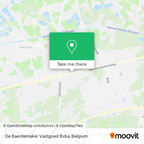 De Baerdemaker Vastgoed Bvba plan