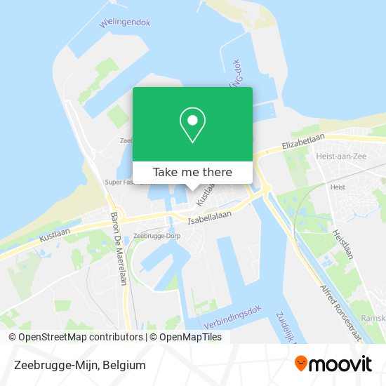 Zeebrugge-Mijn map