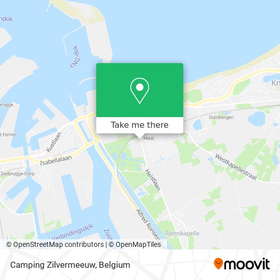 Camping Zilvermeeuw plan